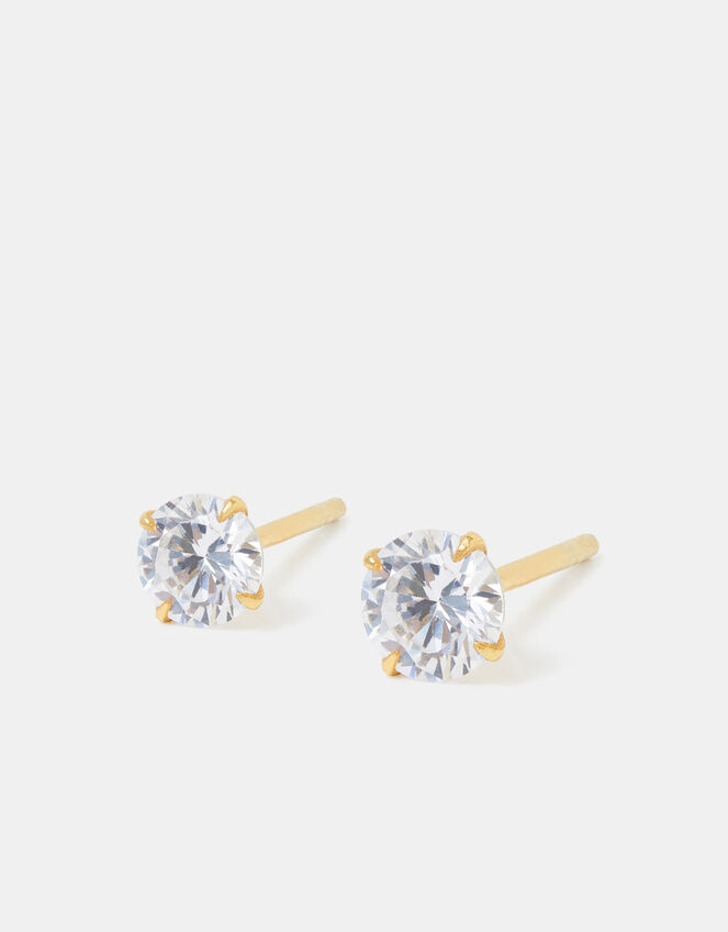 Lab Grown Diamond 1ct Stud Earrings 9ct Gold, , large