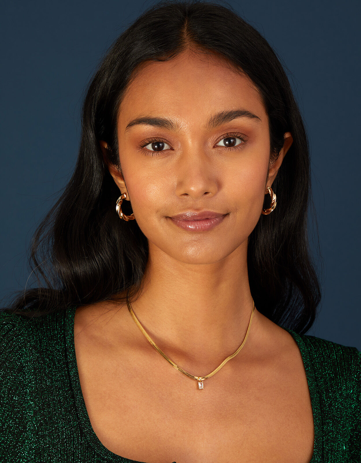 Z for accessorize hotsell gold plated necklace