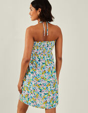 Ditsy Floral Bandeau Mini Dress, Multi (BRIGHTS MULTI), large