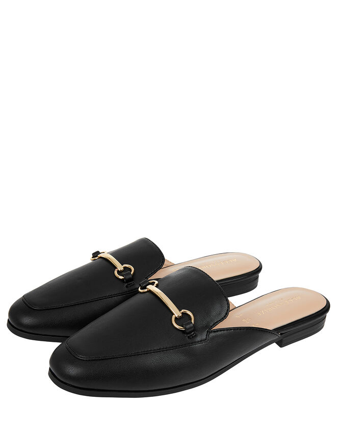Backless Loafers, Black (BLACK), large