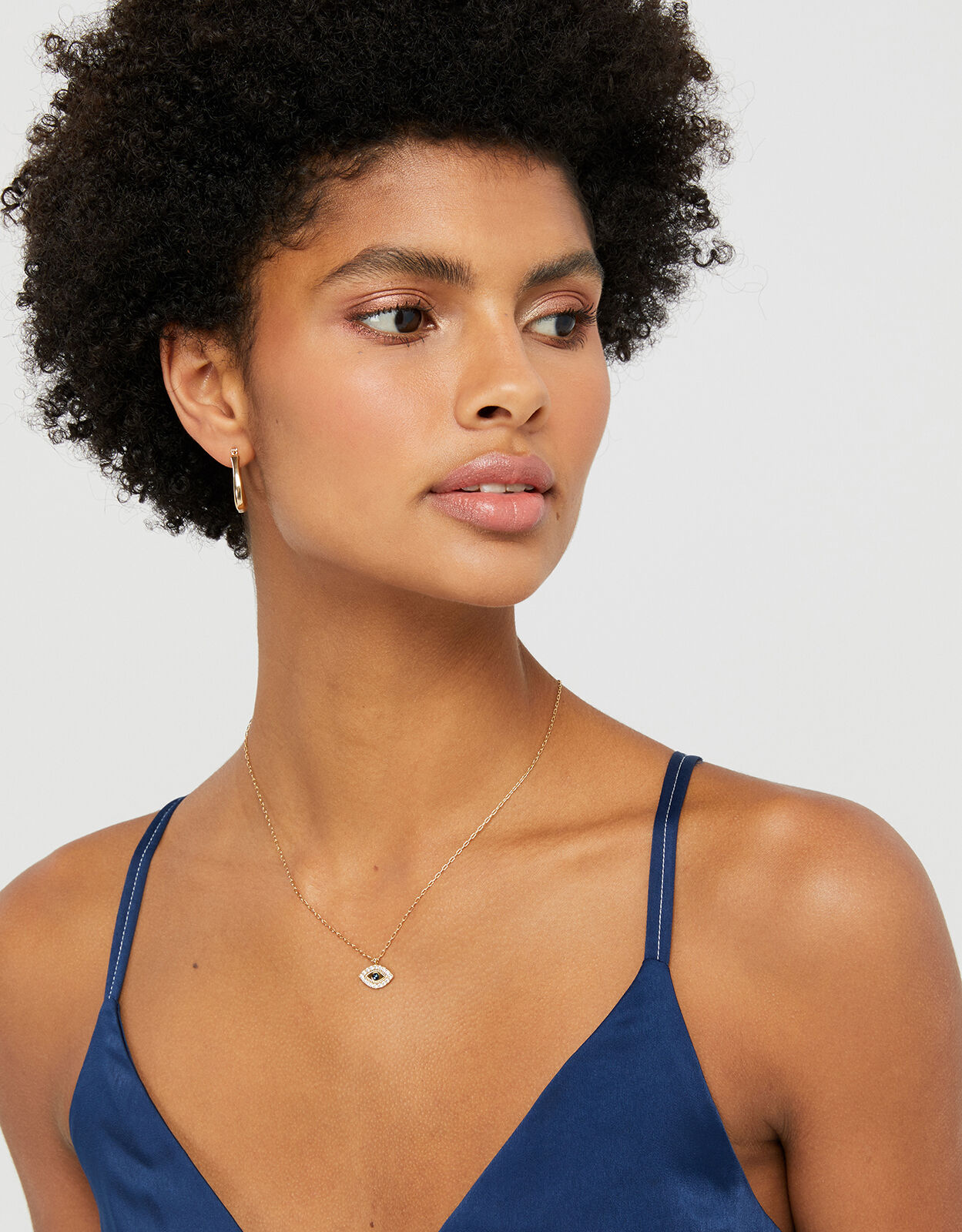 Evil eye necklace top accessorize