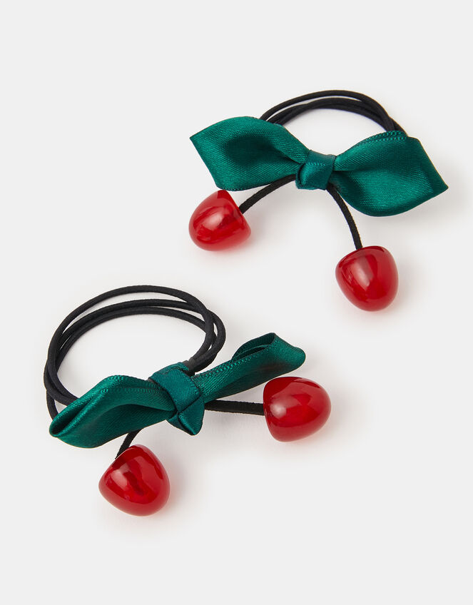 2-Pack Cherry Hair Bands, , large