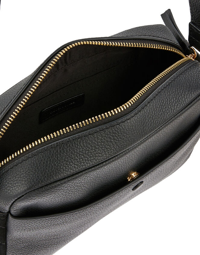 Hilery Leather Camera Cross-Body Bag, , large