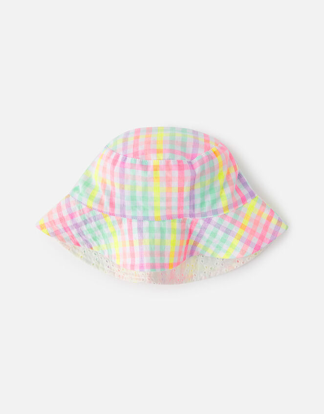 Check Reversible Hat , Multi (BRIGHTS-MULTI), large