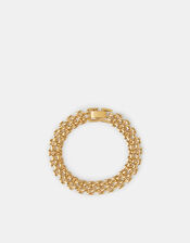 14ct Gold-Plated Watch Link Bracelet, , large