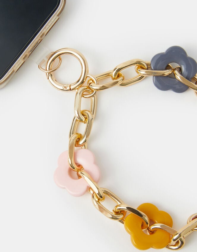 Flower Chain Wrist Phone Strap, , large