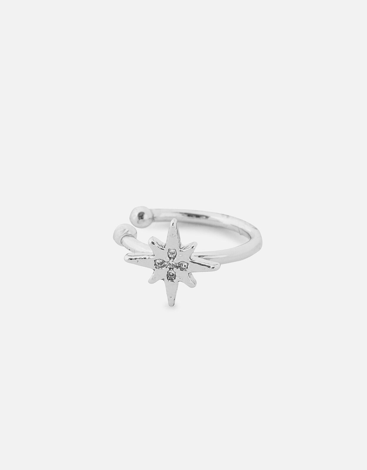 Platinum Plated Celestial Ear Cuff Z for Accessorize