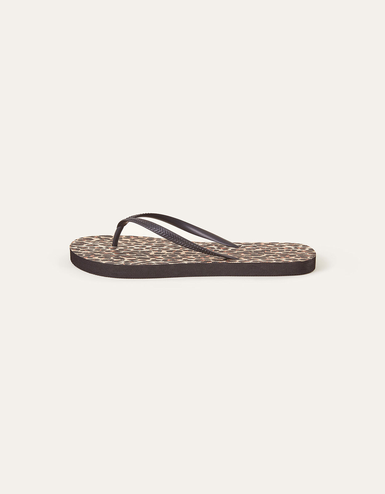 Leopard Print Flip Flops Multi Flip flops Accessorize UK