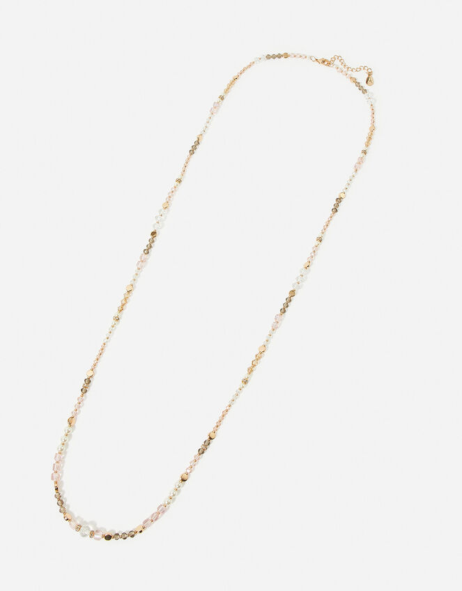 Long Rope Beaded Necklace Necklaces Accessorize UK