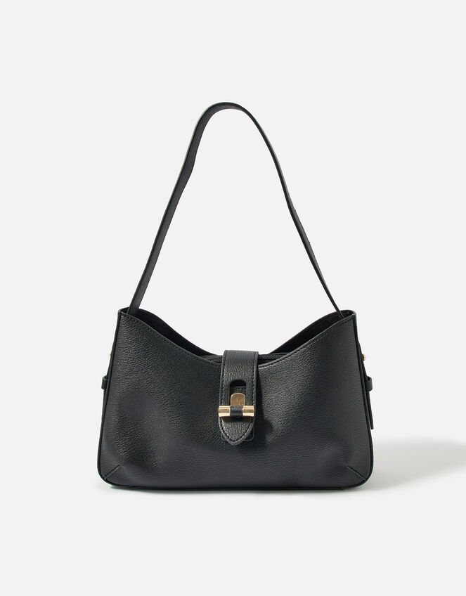 Talia Small Twistlock Bag, Black (BLACK), large