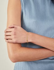 Stainless Steel Omega Chain Bracelet, , large