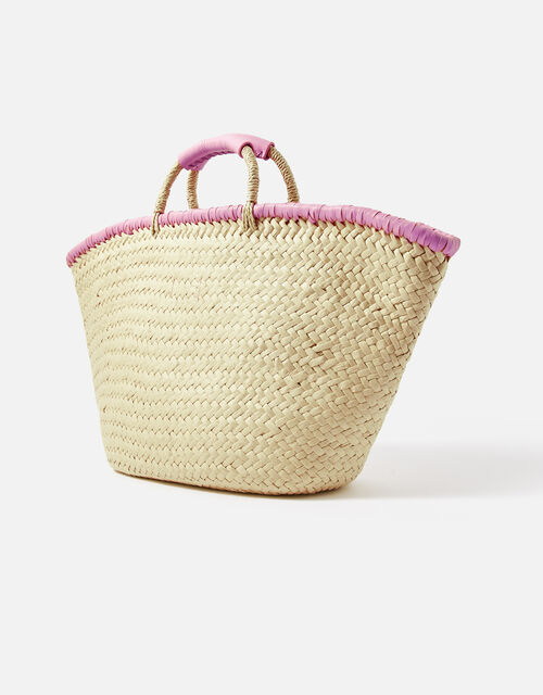 Beachcomber Straw Basket Bag, , large