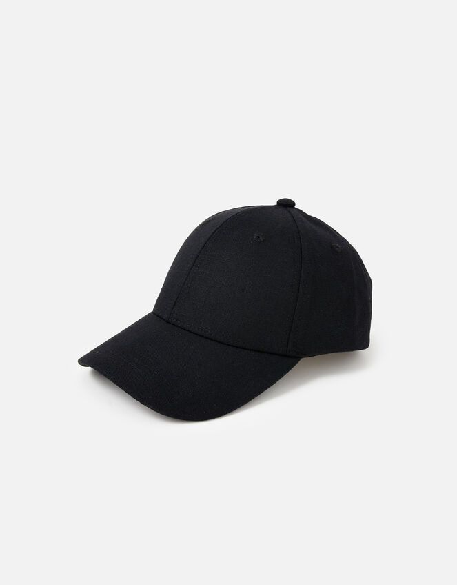 Linen Look Baseball Cap , , large