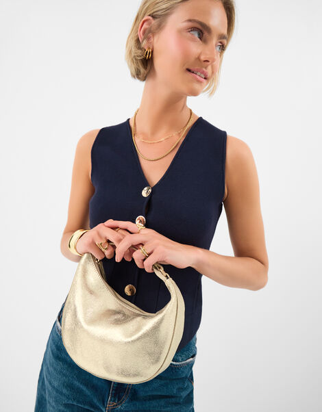 Shimmer Suede Handheld Bag, , large