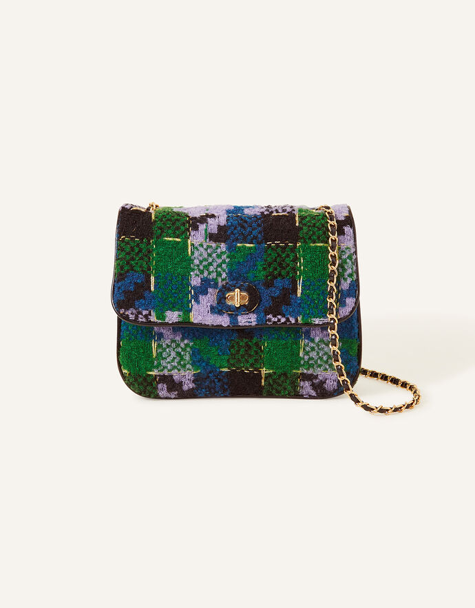 Tweed CrossBody Bag Crossbody bags Accessorize UK