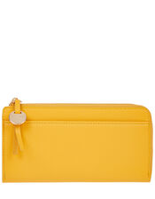 Large Reptile Wallet, Yellow (YELLOW), large