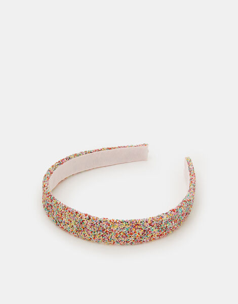 Girls Glitter Headband, , large