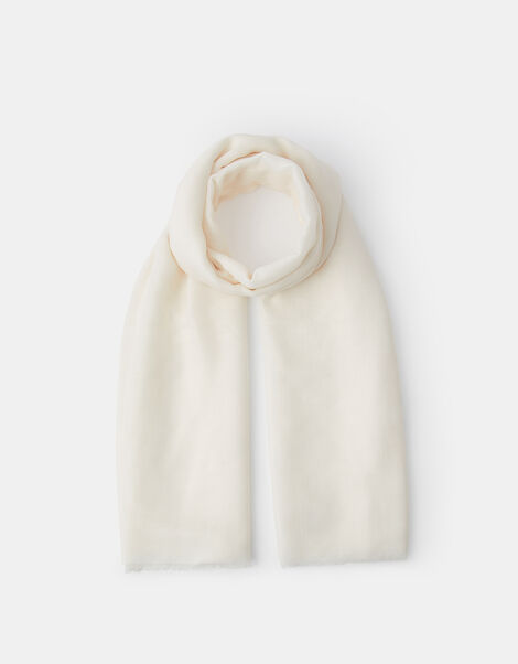 Lightweight Scarf, Natural (NATURAL), large