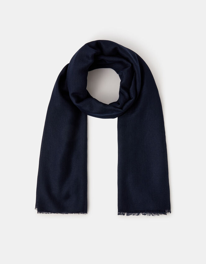 Lightweight Plain Woven Scarf, , large