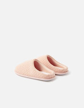 Bubble Stitch Slippers, Pink (PINK), large