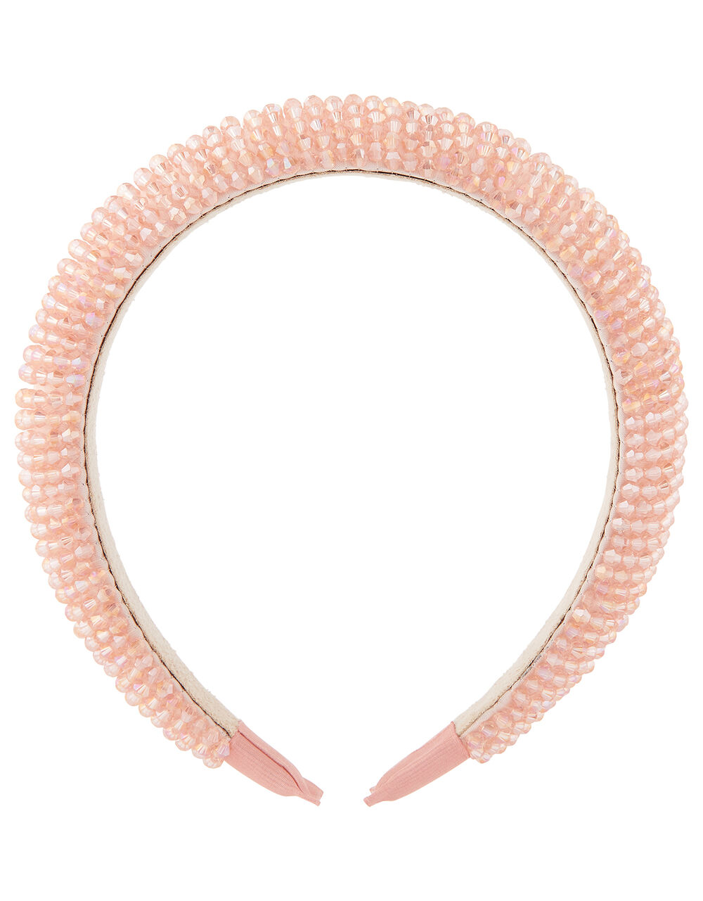 Pretty Crystal Bead Headband Pink | Hair bands & Scrunchies ...