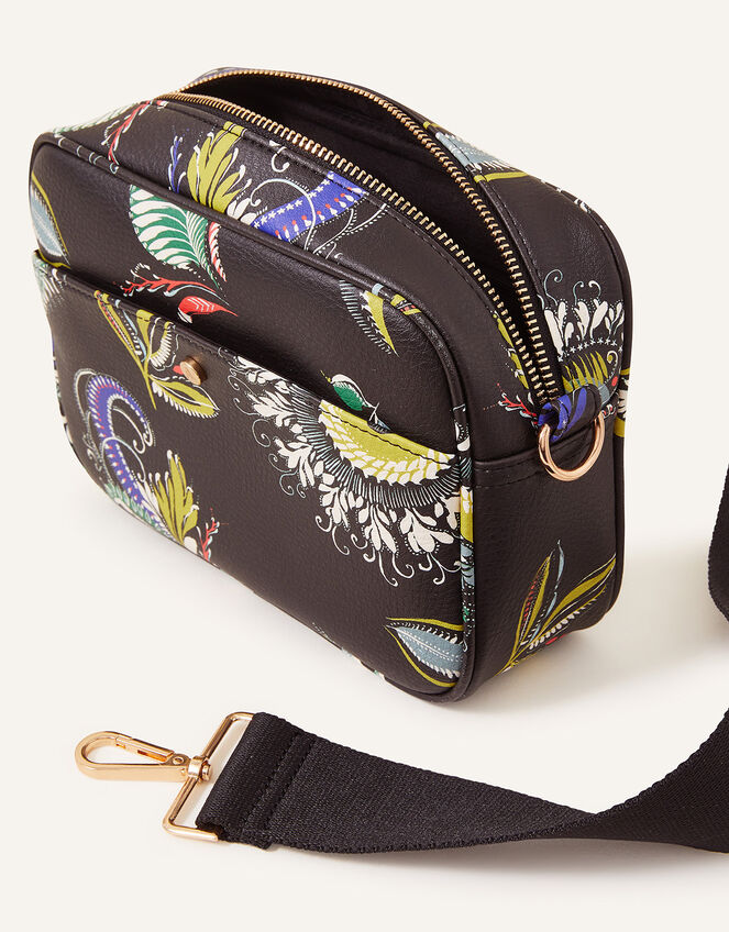 Paisley Print Camera Bag, , large