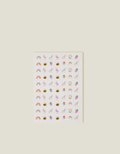 Girls Spring Picnic Nail Stickers, , large