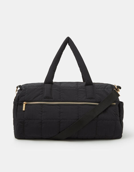 Quilted Weekend Bag, , large