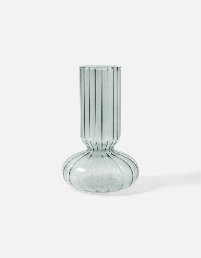 Linear Bulb Glass Vase Grey Home Accessories Accessorize UK