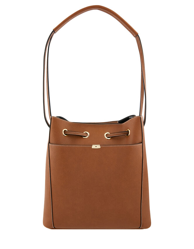 Nerissa Vegan Handbag, Tan (TAN), large