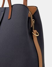 Webbing Strap Shoulder Bag , Multi (DARKS MULTI), large