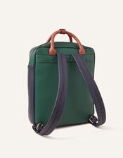 Pocket Top Handle Backpack, Green (GREEN), large