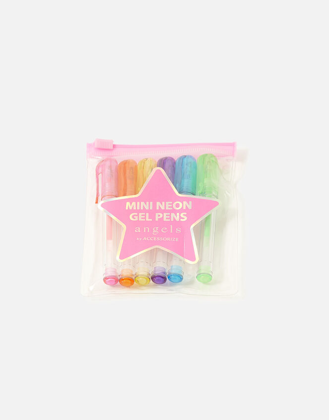 Mini Neon Gel Pen Set, , large