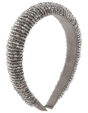 Pretty Crystal Bead Headband, , large