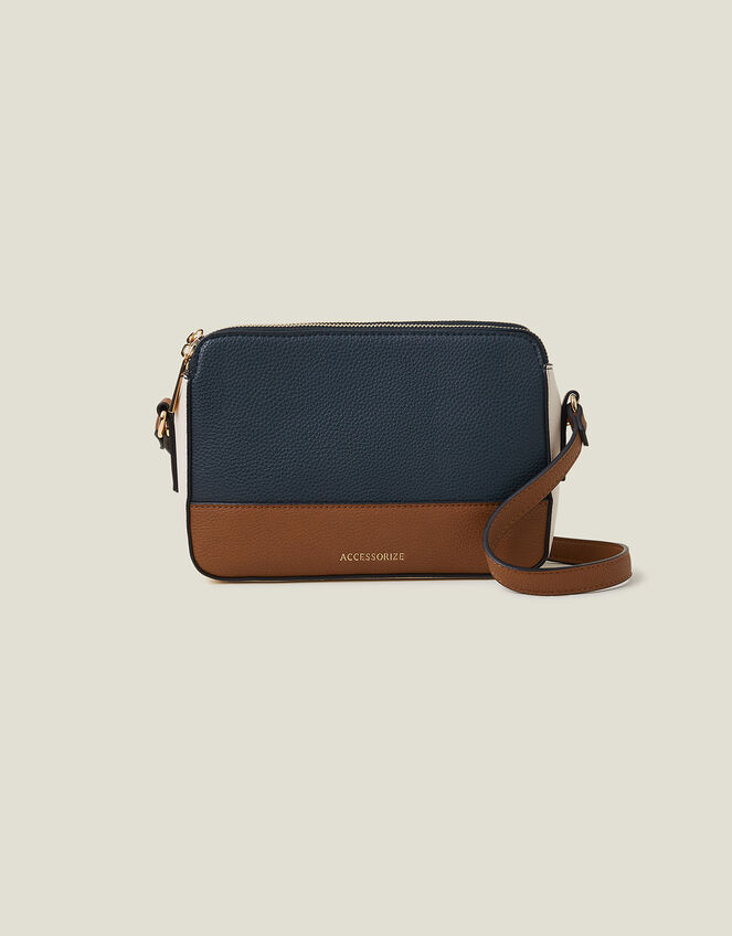 Suedette Classic Crossbody Bag, Multi (DARKS MULTI), large