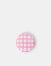 Cherry Gingham Compact Mirror, , large