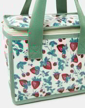 Strawberry Print Lunch Bag, , large