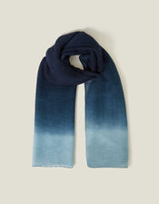 Lightweight Ombre Pleat Scarf, , large