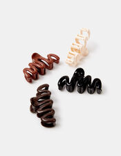 4-Pack Mini Wiggle Claw Clips, , large