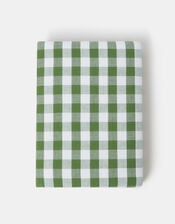 Cherry Embroidered Gingham Notebook, , large