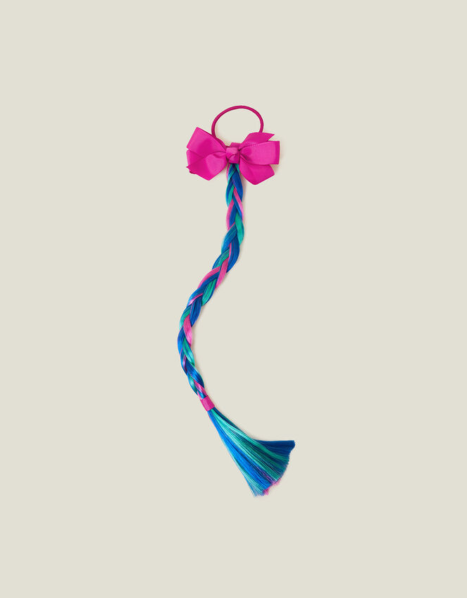 Girls Faux Hair Pony, , large