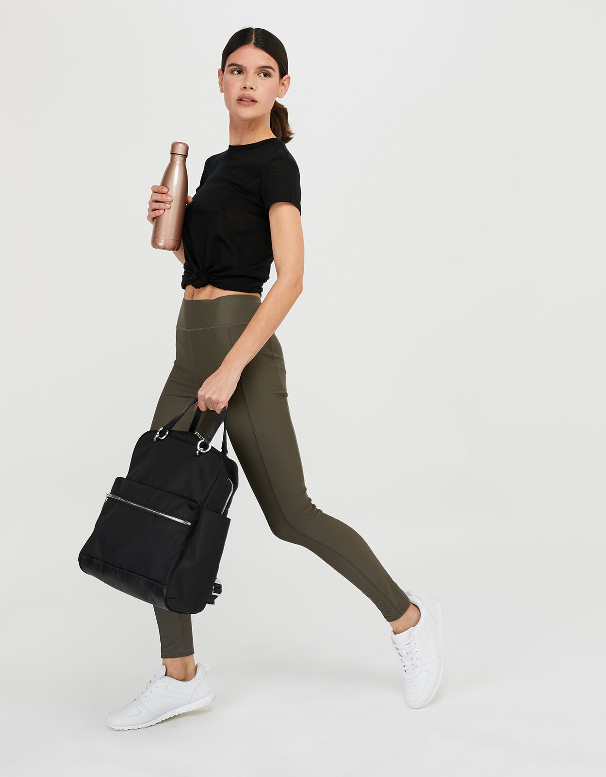 backpack with handles on top