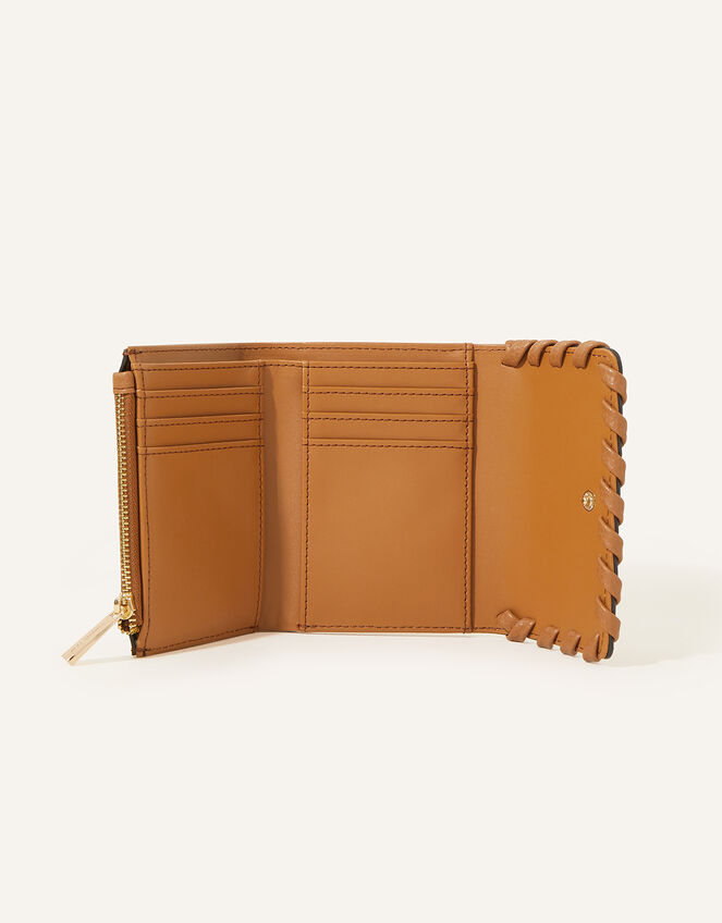 Whipstitch Small Purse, Tan (TAN), large