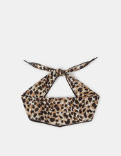Cheetah Print Neckerchief, , large