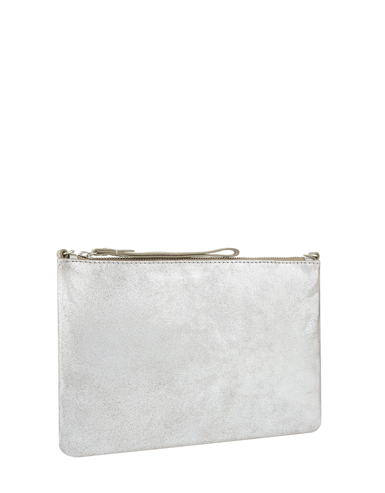 Claudia Metallic Leather Bag