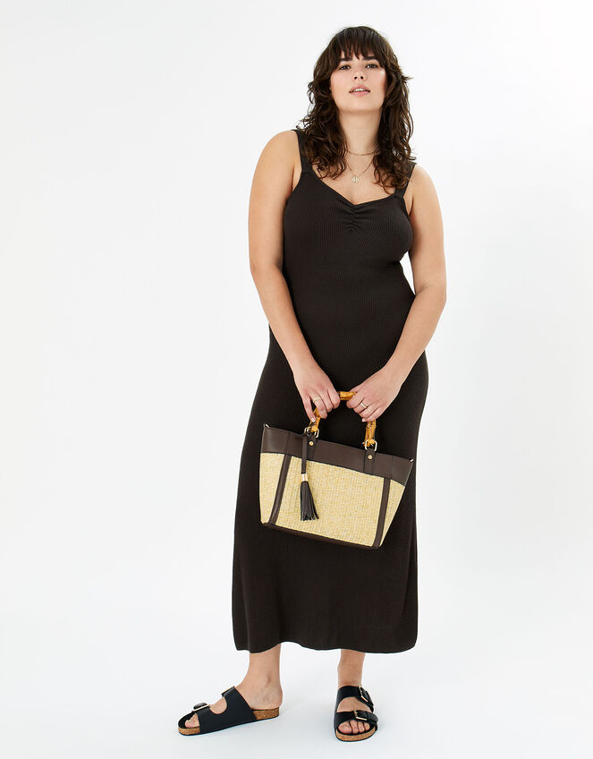Bamboo Handheld Bag, , large