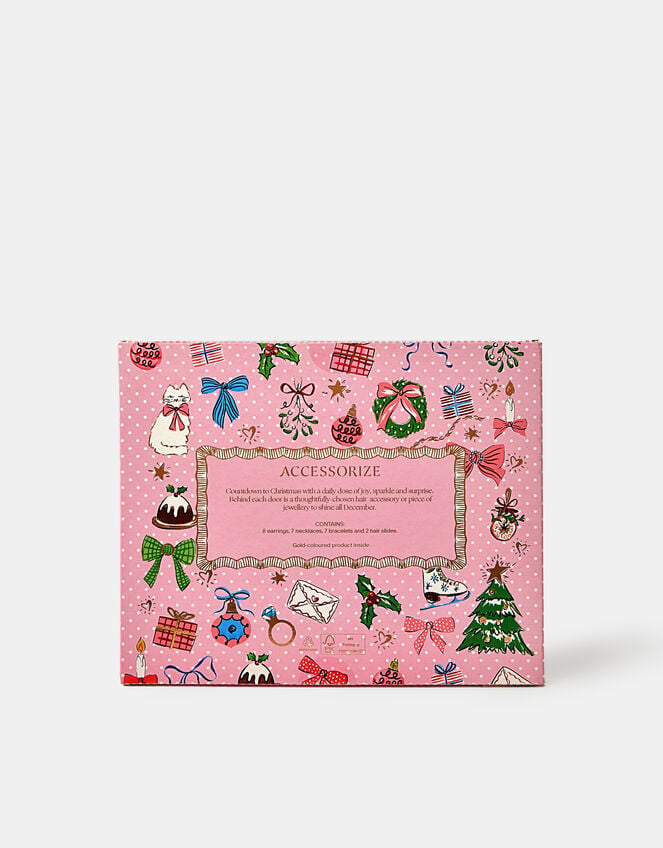24 Days of Accessorize Christmas Advent Calendar Gold, , large
