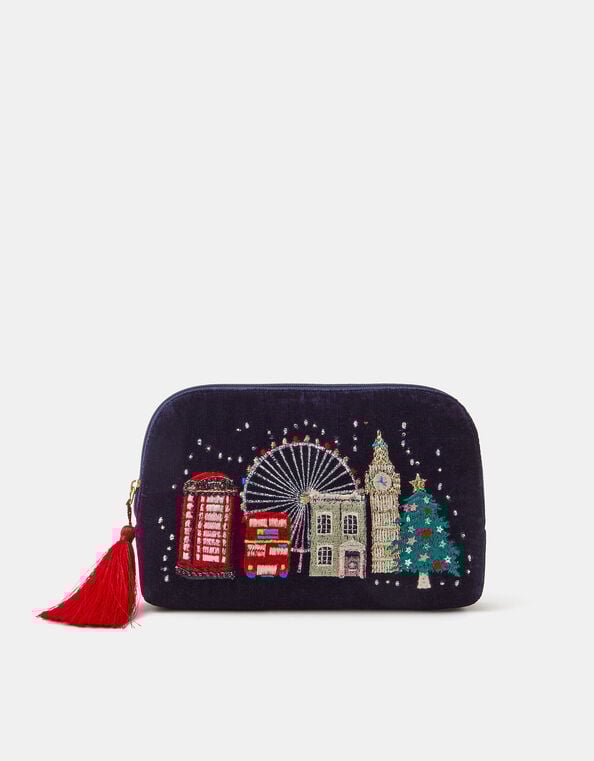 London Skyline Christmas Pouch, , large