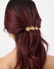 Sun Swirl Barrette Hair Clip, , large