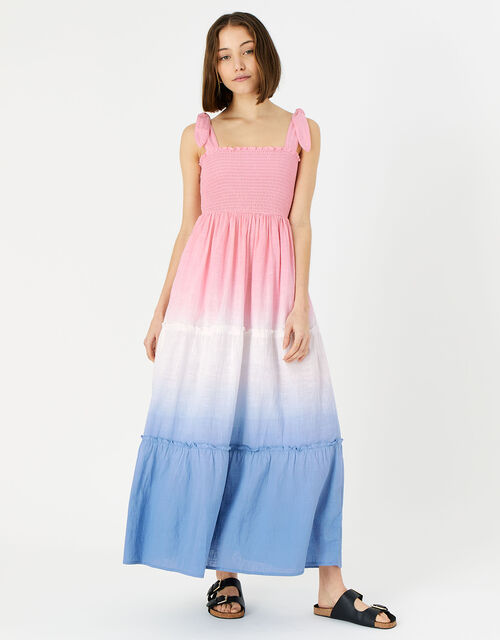 Bandeau Ombre Maxi Dress, Multi (BRIGHTS-MULTI), large